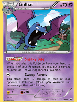 Golbat (31/83) [XY: Generations]