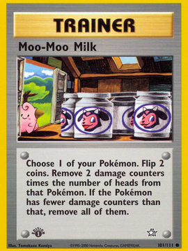 Moo-Moo Milk (101/111) [Neo Genesis 1st Edition]