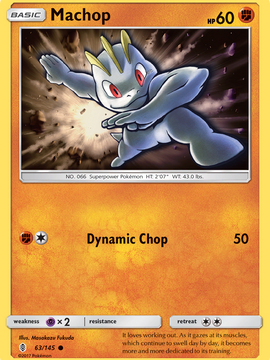 Machop (63/145) [Sun & Moon: Guardians Rising]