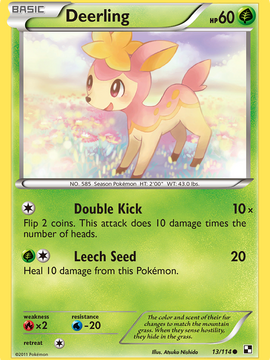 Deerling (13/114) [Black & White: Base Set]