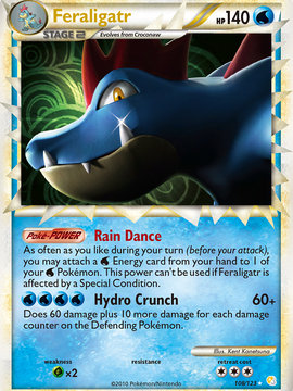 Feraligatr (108/123) [HeartGold & SoulSilver: Base Set]