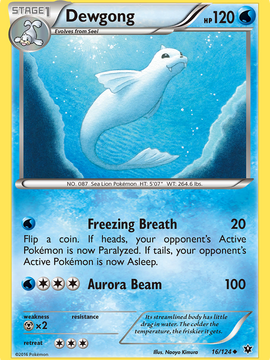 Dewgong (16/124) [XY: Fates Collide]