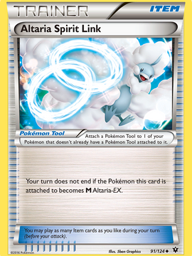 Altaria Spirit Link (91/124) [XY: Fates Collide]