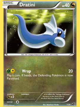 Dratini (1/20) [Black & White: Dragon Vault]