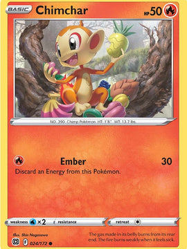 Chimchar (024/172) [Sword & Shield: Brilliant Stars]