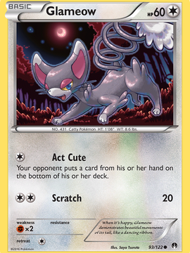 Glameow (93/122) [XY: BREAKpoint]