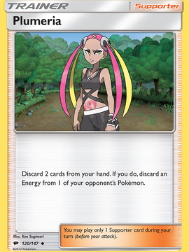 Plumeria (120/147) [Sun & Moon: Burning Shadows]