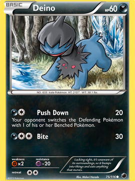 Deino (75/116) [Black & White: Plasma Freeze]