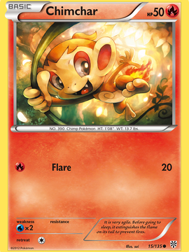 Chimchar (15/135) [Black & White: Plasma Storm]