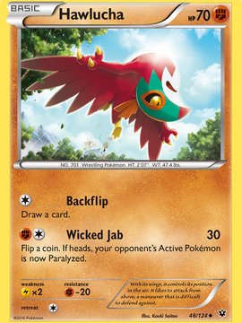 Hawlucha (48/124) [XY: Fates Collide]