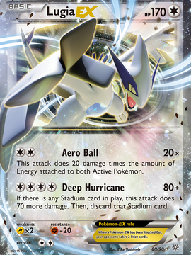 Lugia EX (68/98) [XY: Ancient Origins]