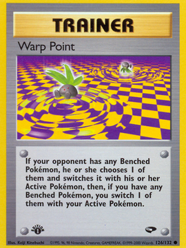 Warp Point (126/132) [Gym Challenge 1st Edition]