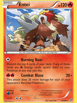 Entei (14/98) [XY: Ancient Origins]