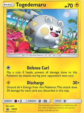 Togedemaru (SM09) [Sun & Moon: Black Star Promos]