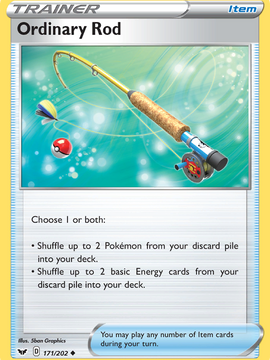 Ordinary Rod (171/202) [Sword & Shield: Base Set]