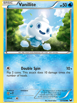 Vanillite (33/108) [Black & White: Dark Explorers]