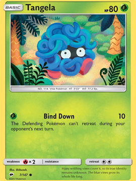 Tangela (7/147) [Sun & Moon: Burning Shadows]