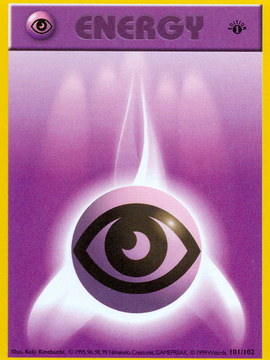 Psychic Energy (101/102) (Shadowless) [Base Set 1st Edition]