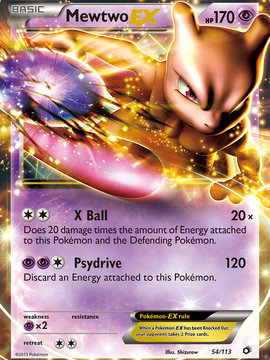 Mewtwo EX (54/113) [Black & White: Legendary Treasures]