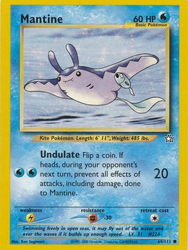 Mantine (64/111) [Neo Genesis Unlimited]