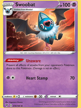 Swoobat (074/185) [Sword & Shield: Vivid Voltage]