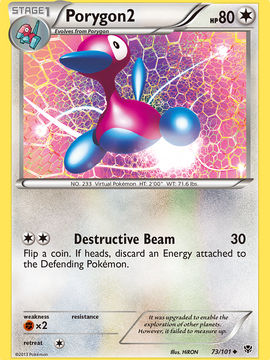 Porygon2 (73/101) [Black & White: Plasma Blast]