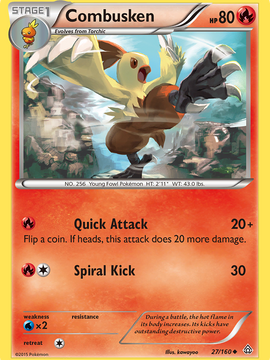 Combusken (27/160) [XY: Primal Clash]