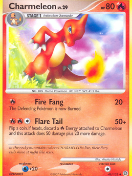 Charmeleon (46/132) [Diamond & Pearl: Secret Wonders]