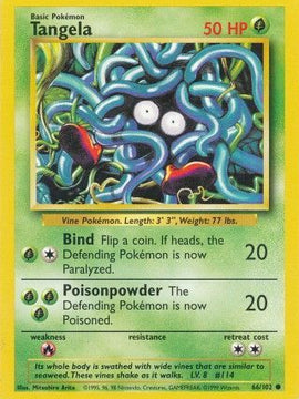 Tangela (66/102) [Base Set Unlimited]