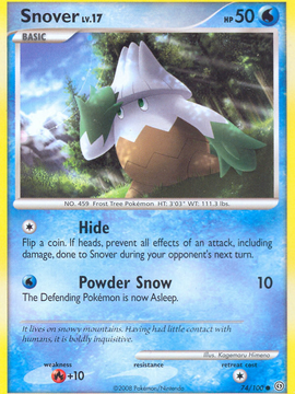 Snover (74/100) [Diamond & Pearl: Stormfront]