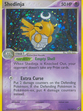 Shedinja (14/107) [EX: Deoxys]