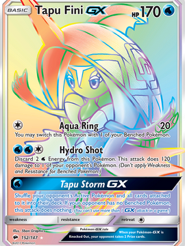 Tapu Fini GX (152/147) [Sun & Moon: Burning Shadows]