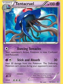 Tentacruel (72/160) [XY: Primal Clash]