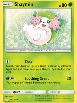 Shaymin (15/156) [Sun & Moon: Ultra Prism]