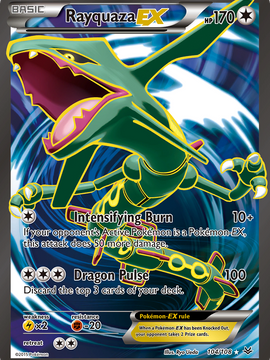 Rayquaza EX (104/108) [XY: Roaring Skies]