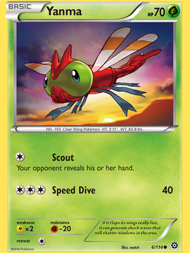 Yanma (6/114) [XY: Steam Siege]