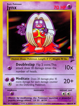 Jynx (45/130) [Base Set 2]