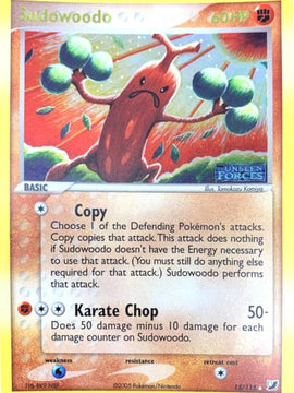 Sudowoodo (15/115) (Stamped) [EX: Unseen Forces]