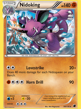 Nidoking (58/116) [Black & White: Plasma Freeze]