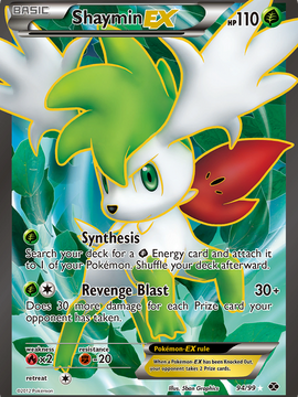 Shaymin EX (94/99) [Black & White: Next Destinies]