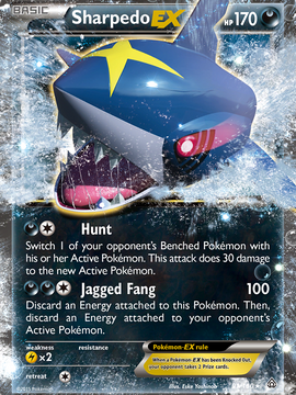 Sharpedo EX (91/160) [XY: Primal Clash]