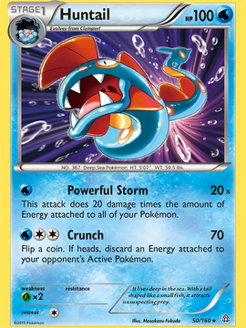 Huntail (50/160) [XY: Primal Clash]