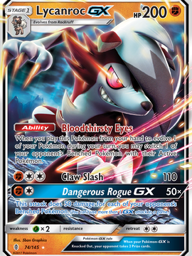 Lycanroc GX (74/145) [Sun & Moon: Guardians Rising]