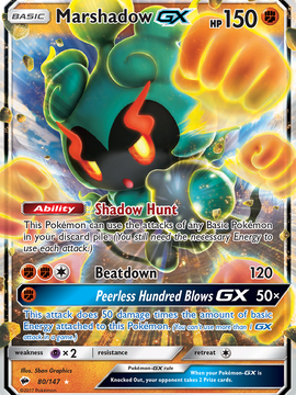 Marshadow GX (80/147) [Sun & Moon: Burning Shadows]