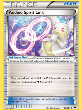 Audino Spirit Link (92/124) [XY: Fates Collide]