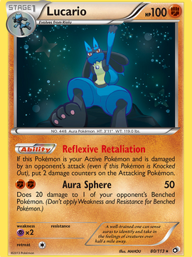 Lucario (80/113) [Black & White: Legendary Treasures]