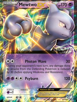 Mewtwo EX (XY183) [XY: Black Star Promos]