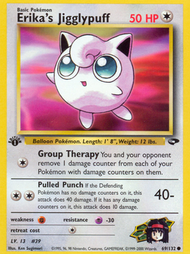 Erika's Jigglypuff (69/132) [Gym Challenge 1st Edition]