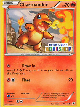 Charmander - 17/113 (Build-A-Bear Workshop Exclusive) (17) [Miscellaneous Cards & Products]