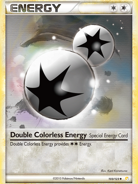 Double Colorless Energy (103/123) [HeartGold & SoulSilver: Base Set]